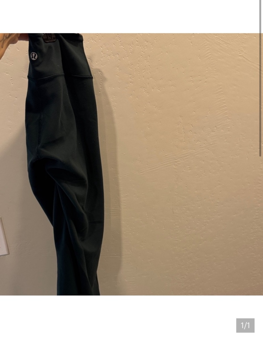 lululemon athletica Dark Green Leggings